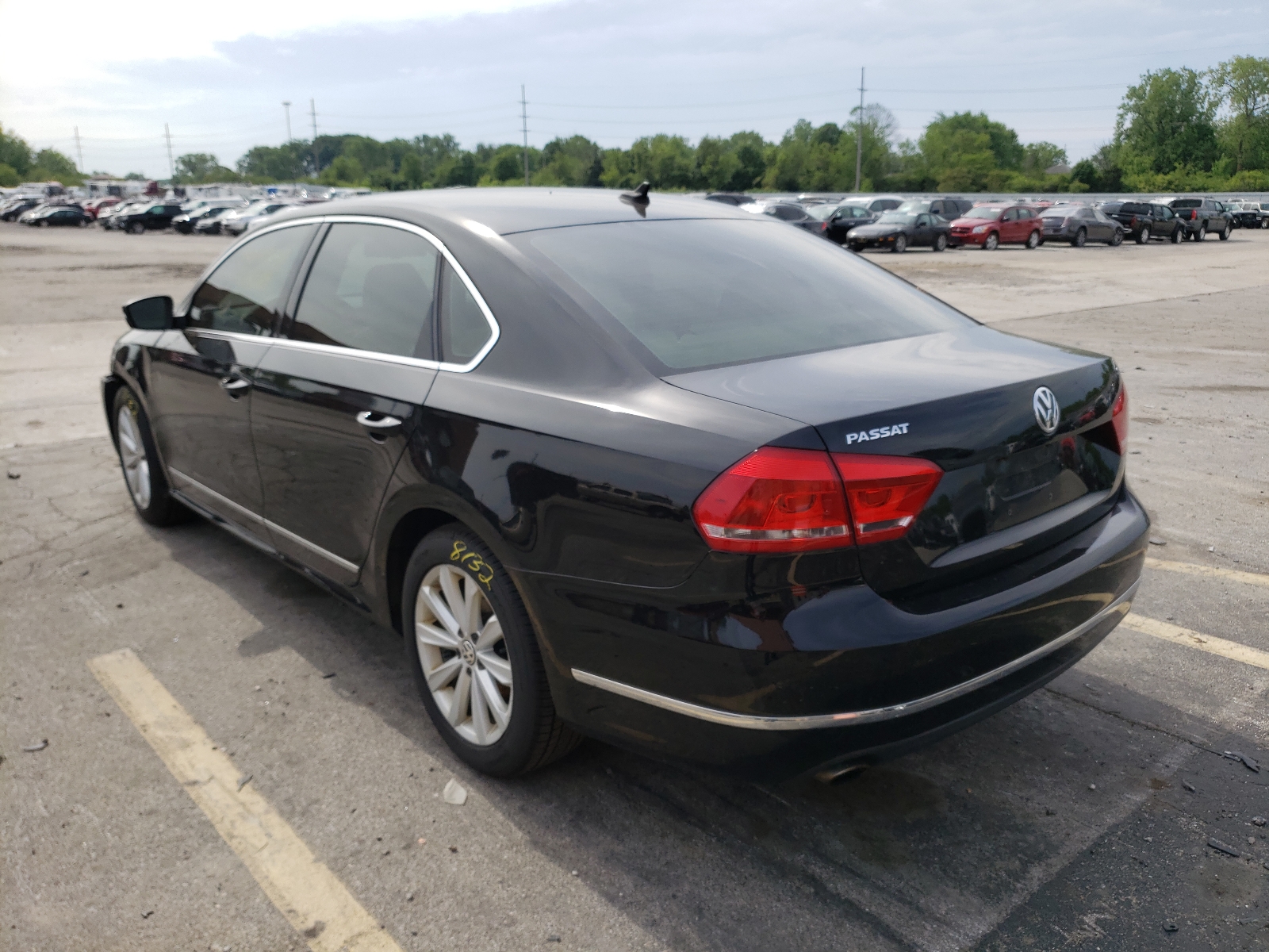 Photo 3 from auction – 2013 VOLKSWAGEN PASSAT SEL with VIN 1VWCH7A31DC047790