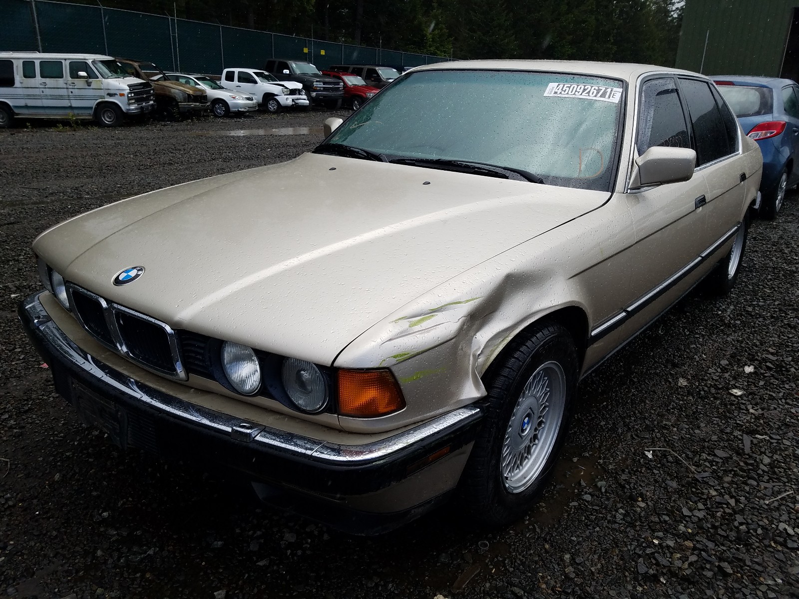 Photo 2 from auction – 1993 BMW 740 IL AUT with VIN WBAGD8326PDE84337