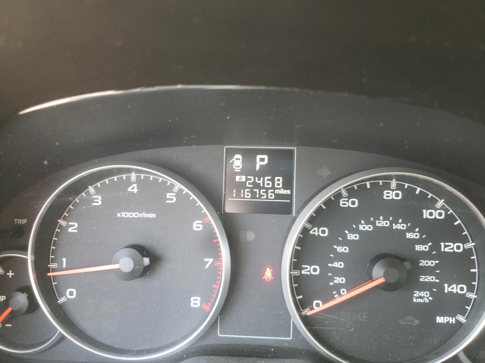 Photo 8 from auction – 2014 SUBARU LEGACY 2.5 with VIN 4S3BMCD66E3002774