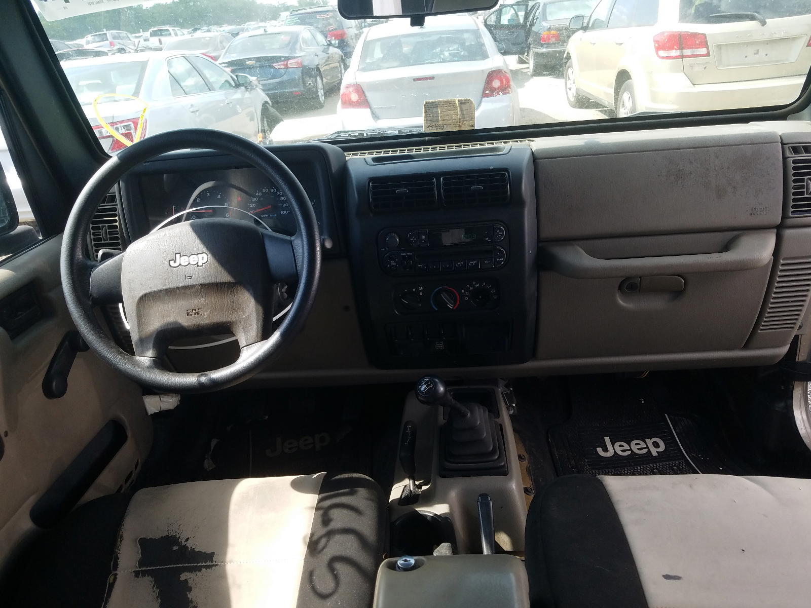 Photo 9 from auction – 2004 JEEP WRANGLER with VIN 1J4FA39S74P782611