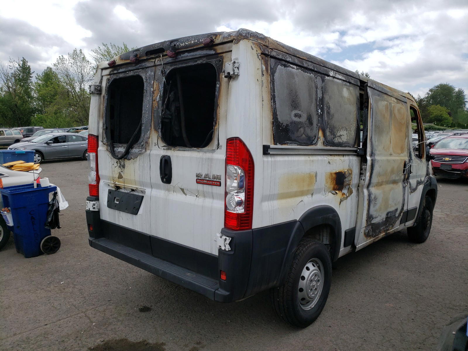 Photo 4 from auction – 2020 RAM PROMASTER with VIN 3C6TRVAG1LE107699