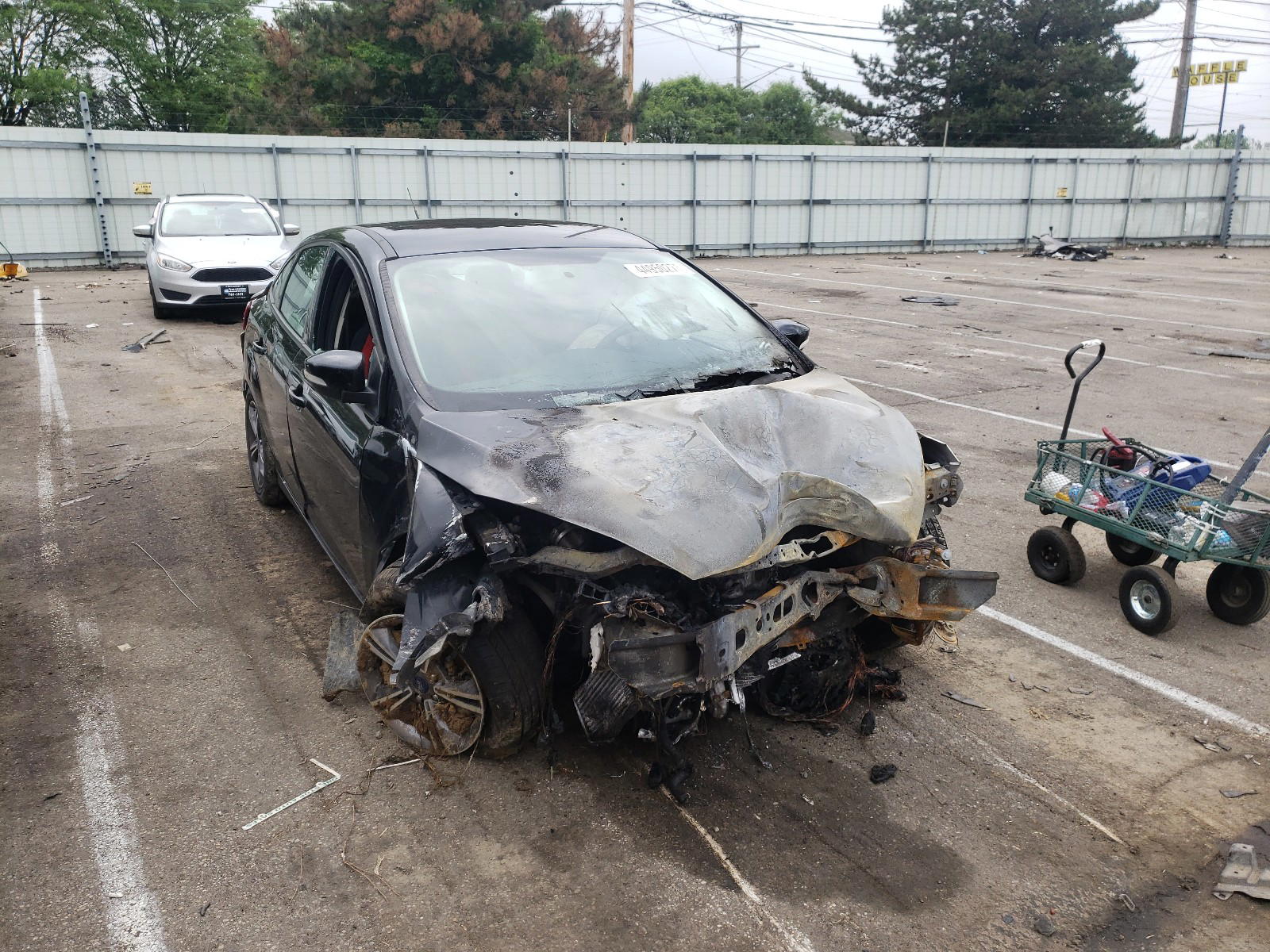 FORD FOCUS SE 2017 with VIN 1FADP3FE6HL292545 - Photo from auction