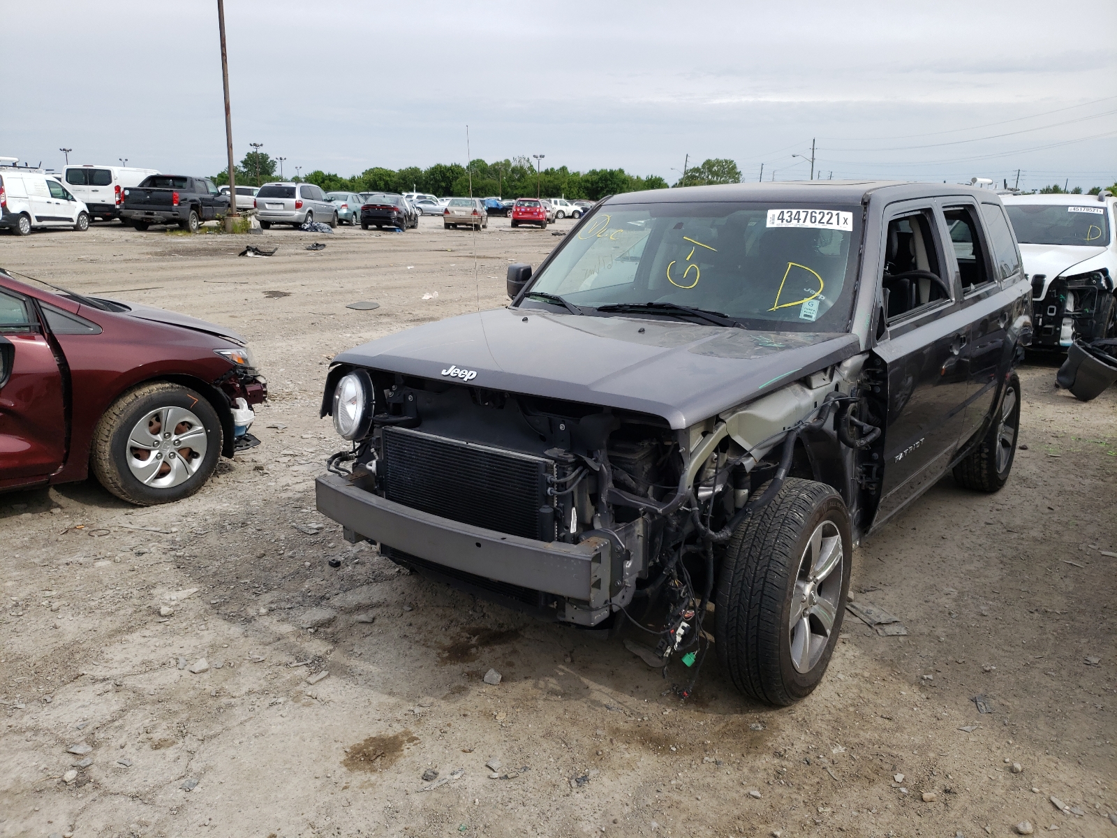 Photo 2 from auction – 2016 JEEP PATRIOT LA with VIN 1C4NJPFA5GD710235