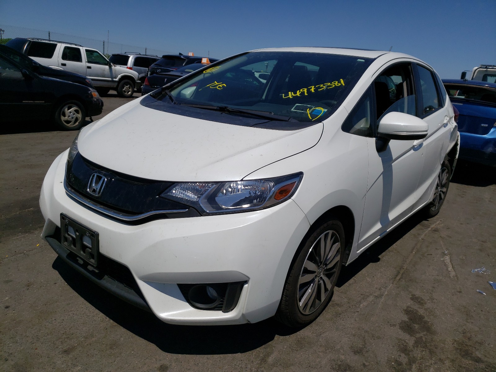 Photo 2 from auction – 2016 HONDA FIT EX with VIN JHMGK5H71GS009648