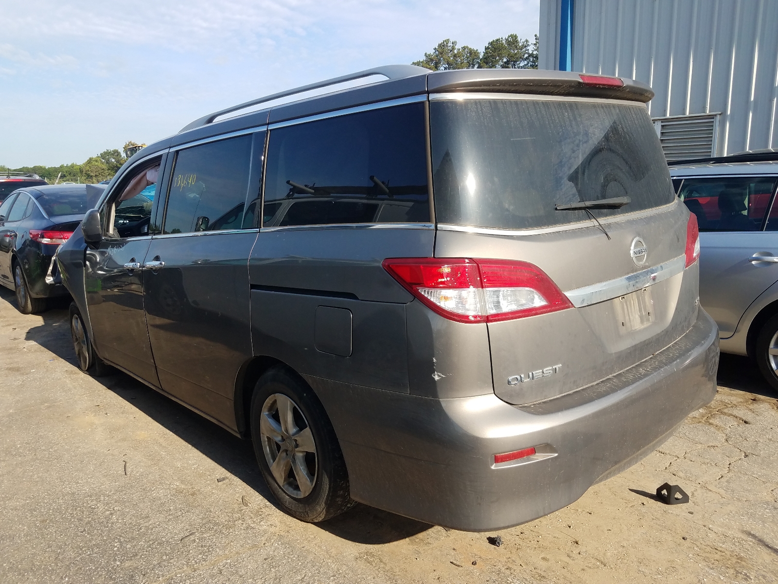 Photo 3 from auction – 2016 NISSAN QUEST S with VIN JN8AE2KP6G9156890