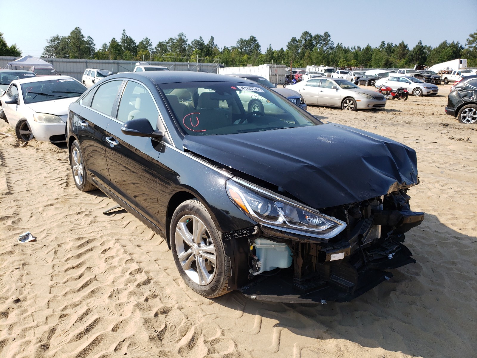 Photo 1 from auction – 2019 HYUNDAI SONATA LIM with VIN 5NPE34AF2KH782038