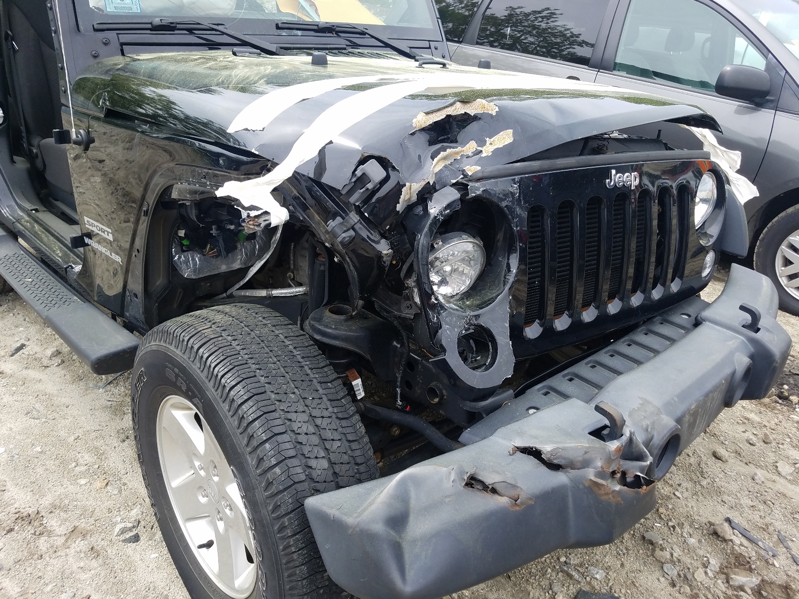 Photo 10 from auction – 2016 JEEP WRANGLER S with VIN 1C4AJWAGXGL258521