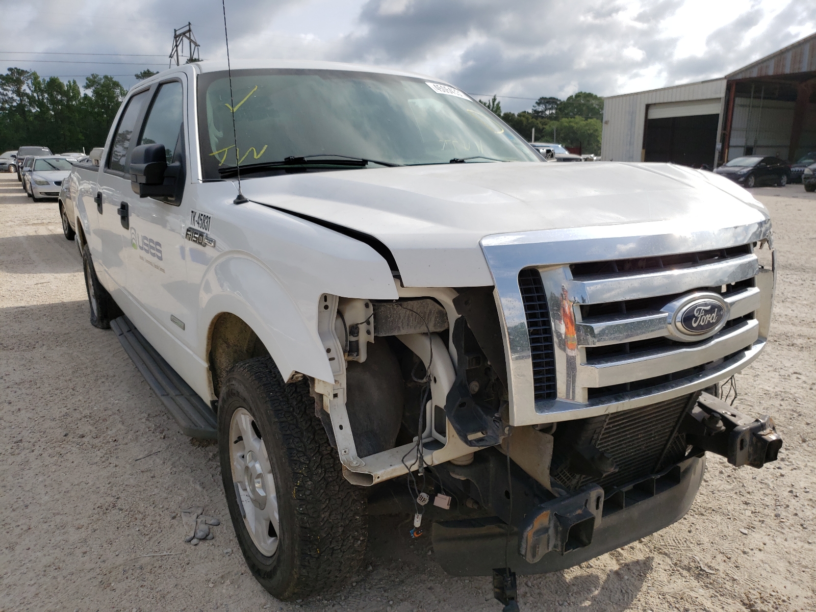 FORD F150 SUPER 2012 with VIN 1FTFW1CT5CKD45831 - Photo from auction