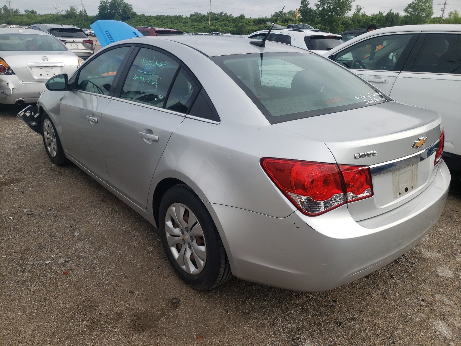 Photo 3 from auction – 2012 CHEVROLET CRUZE LS with VIN 1G1PC5SH6C7316996