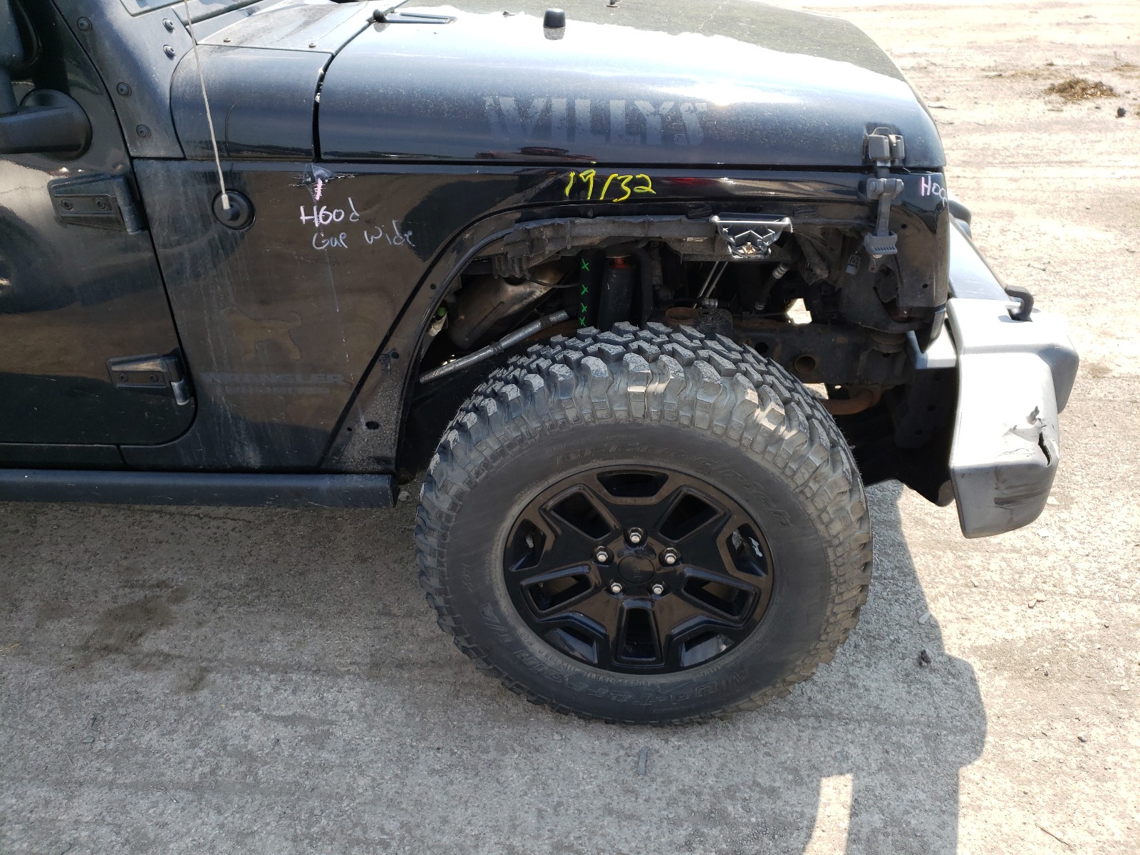 Photo 9 from auction – 2015 JEEP WRANGLER U with VIN 1C4BJWDG8FL674338