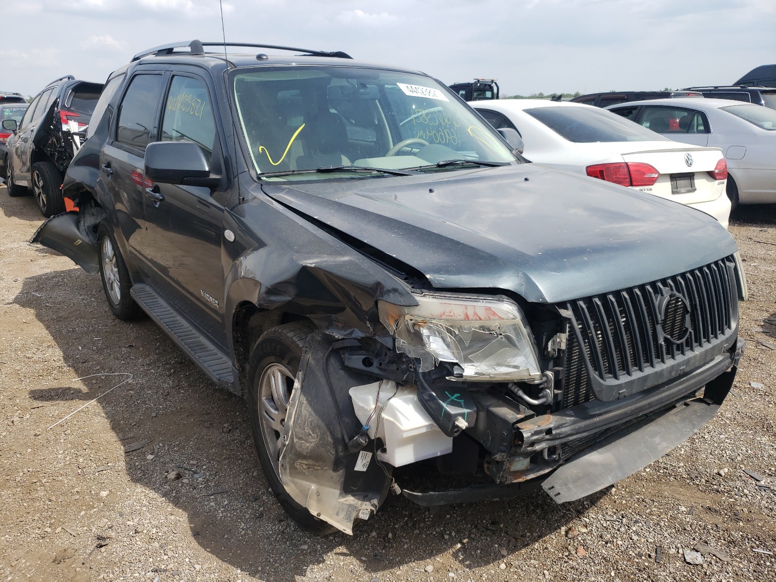 MERCURY MARINER 2008 with VIN 4M2CU87108KJ27730 - Photo from auction