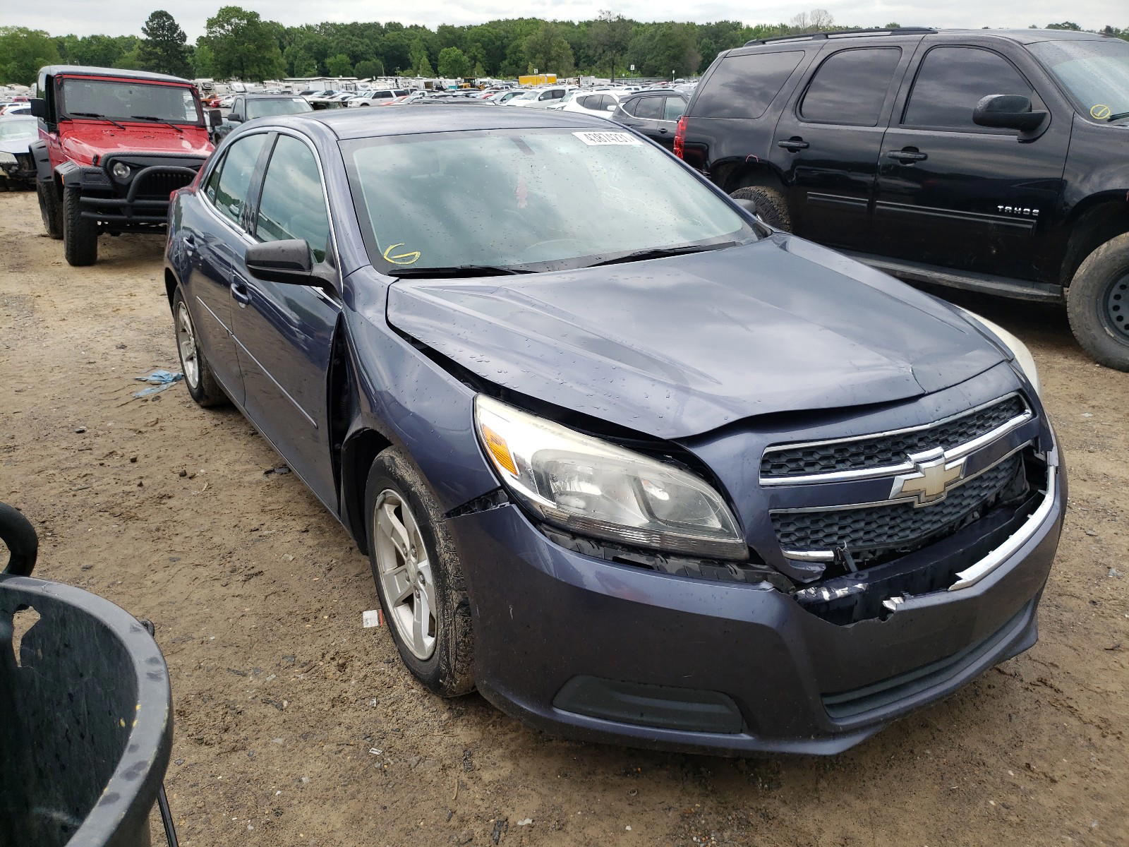 CHEVROLET MALIBU LS 2013 with VIN 1G11B5SA3DF215501 - Photo from auction