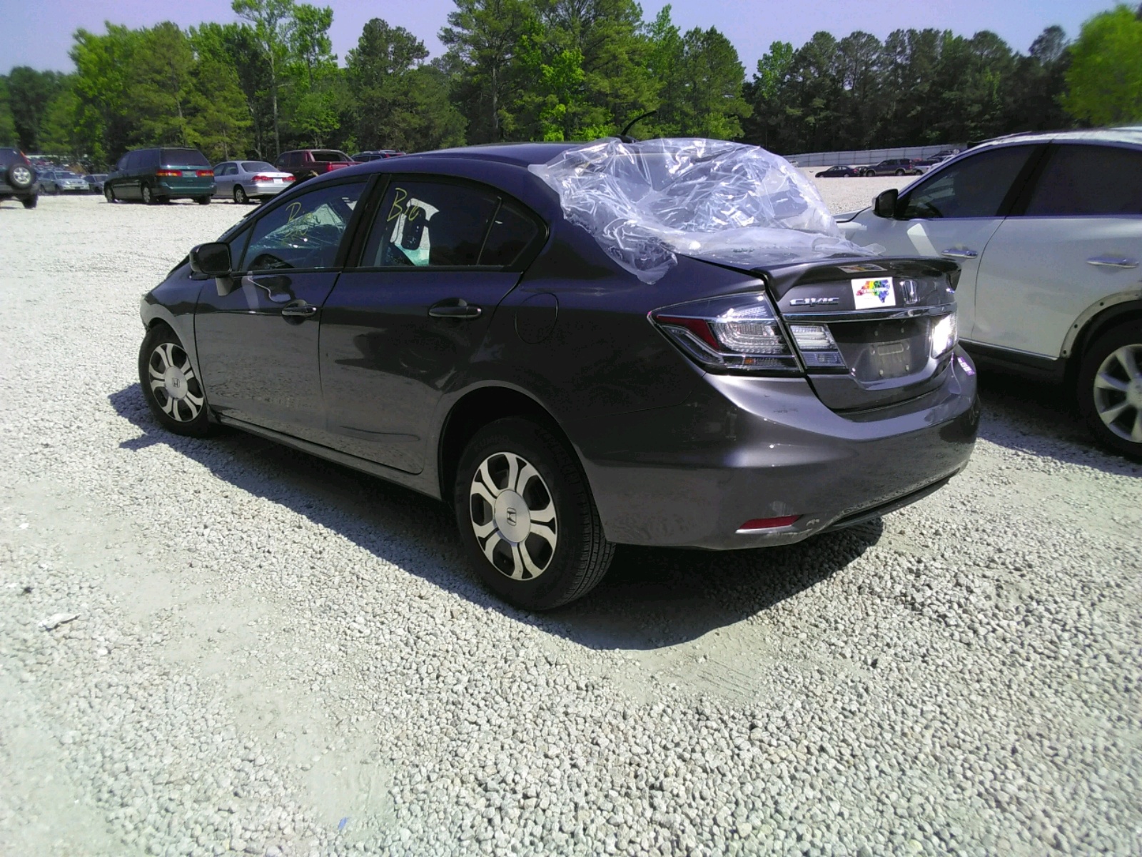 Photo 3 from auction – 2014 HONDA CIVIC HYBR with VIN 19XFB4F29EE200913