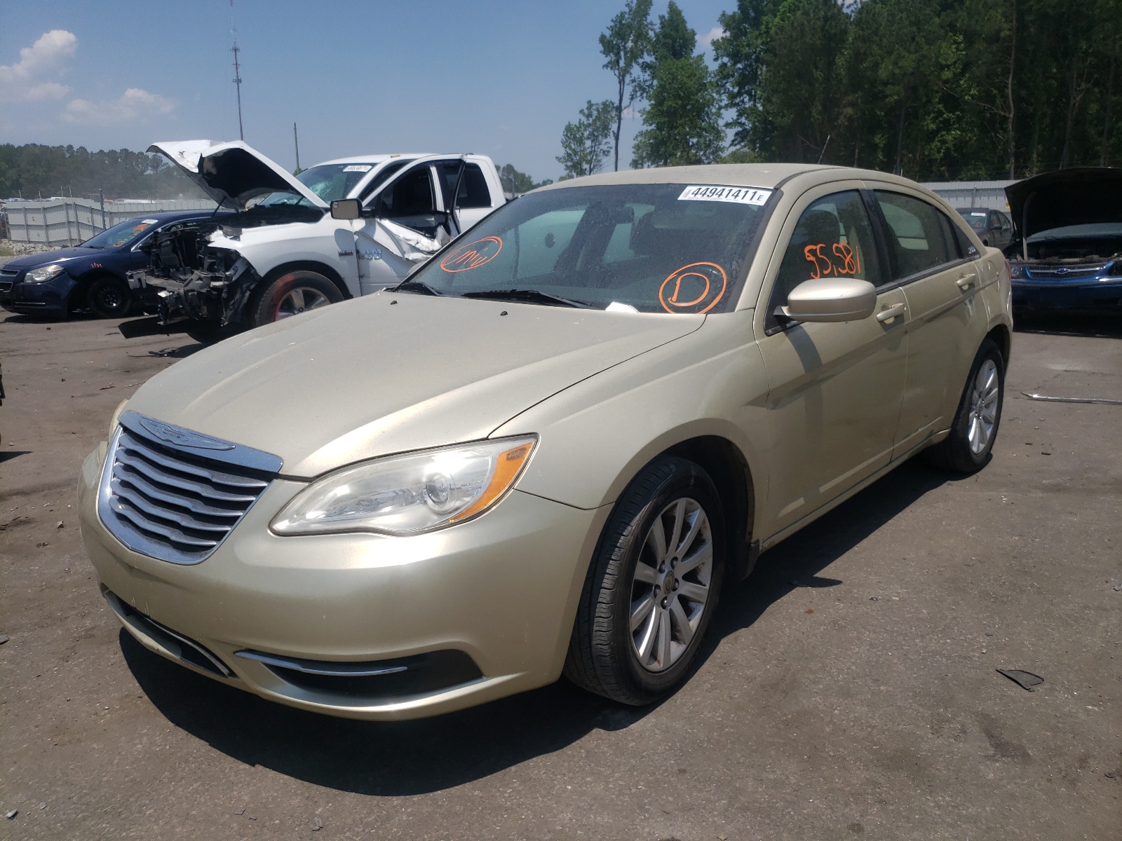 Photo 2 from auction – 2011 CHRYSLER 200 TOURIN with VIN 1C3BC1FB7BN513061