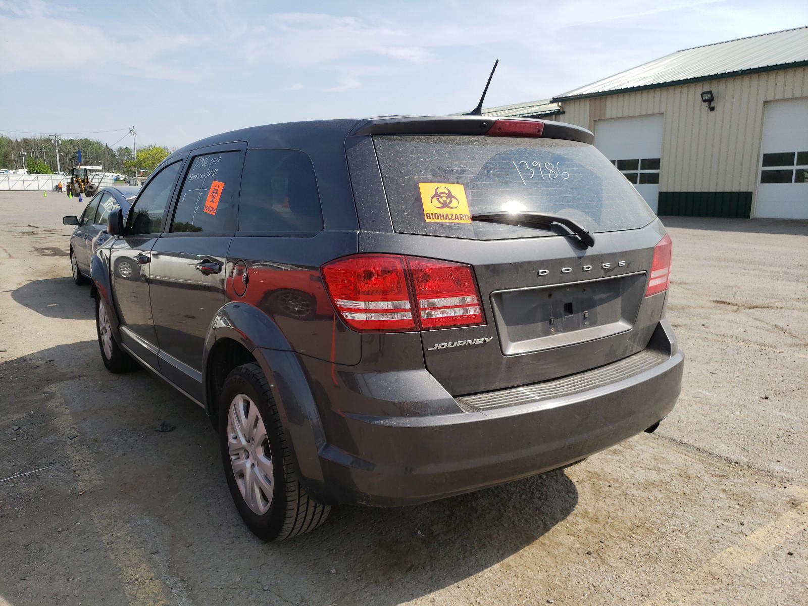 Photo 3 from auction – 2014 DODGE JOURNEY SE with VIN 3C4PDCAB7ET186618