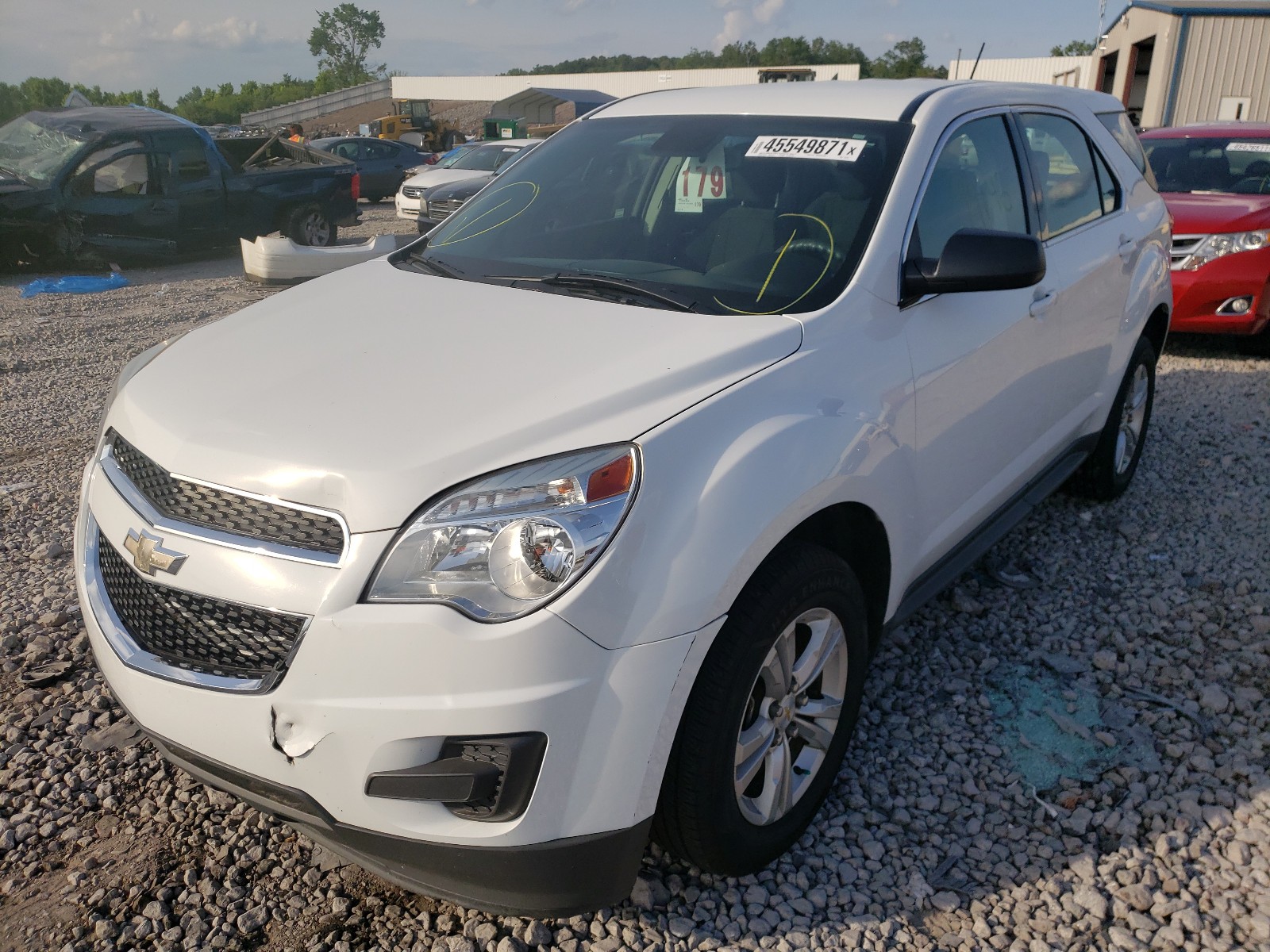 Photo 2 from auction – 2015 CHEVROLET EQUINOX LS with VIN 2GNALAEK8F1133721