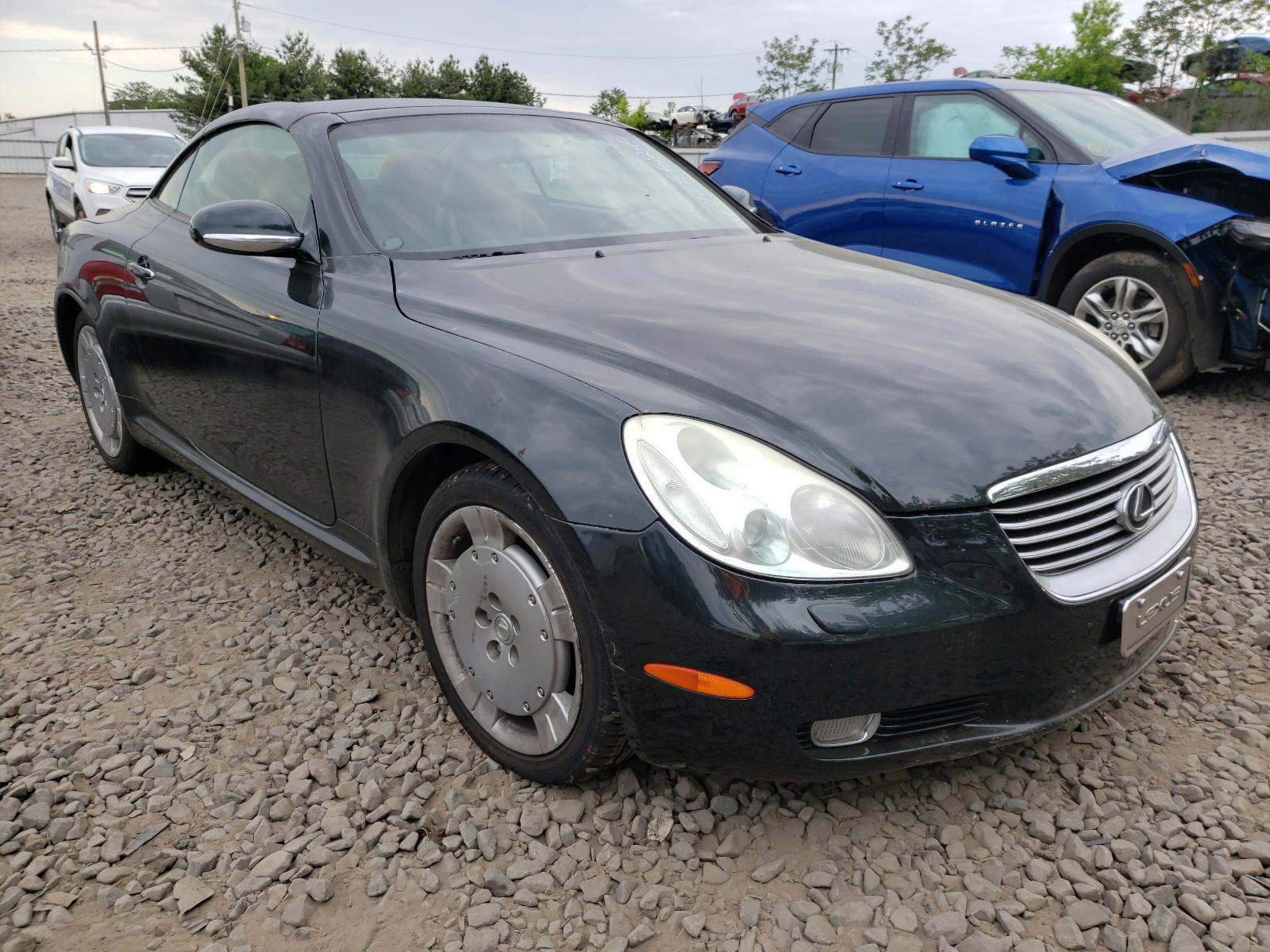 LEXUS SC 430 2002 with VIN JTHFN48Y720033575 - Photo from auction