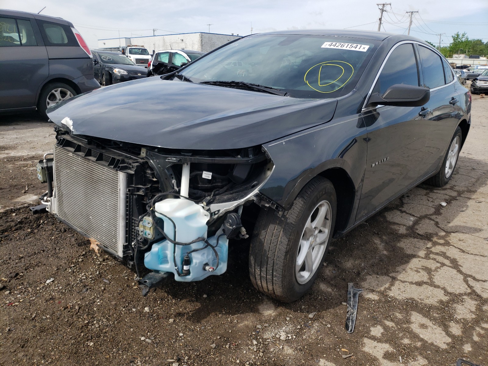 Photo 2 from auction – 2017 CHEVROLET MALIBU LS with VIN 1G1ZB5ST8HF116408