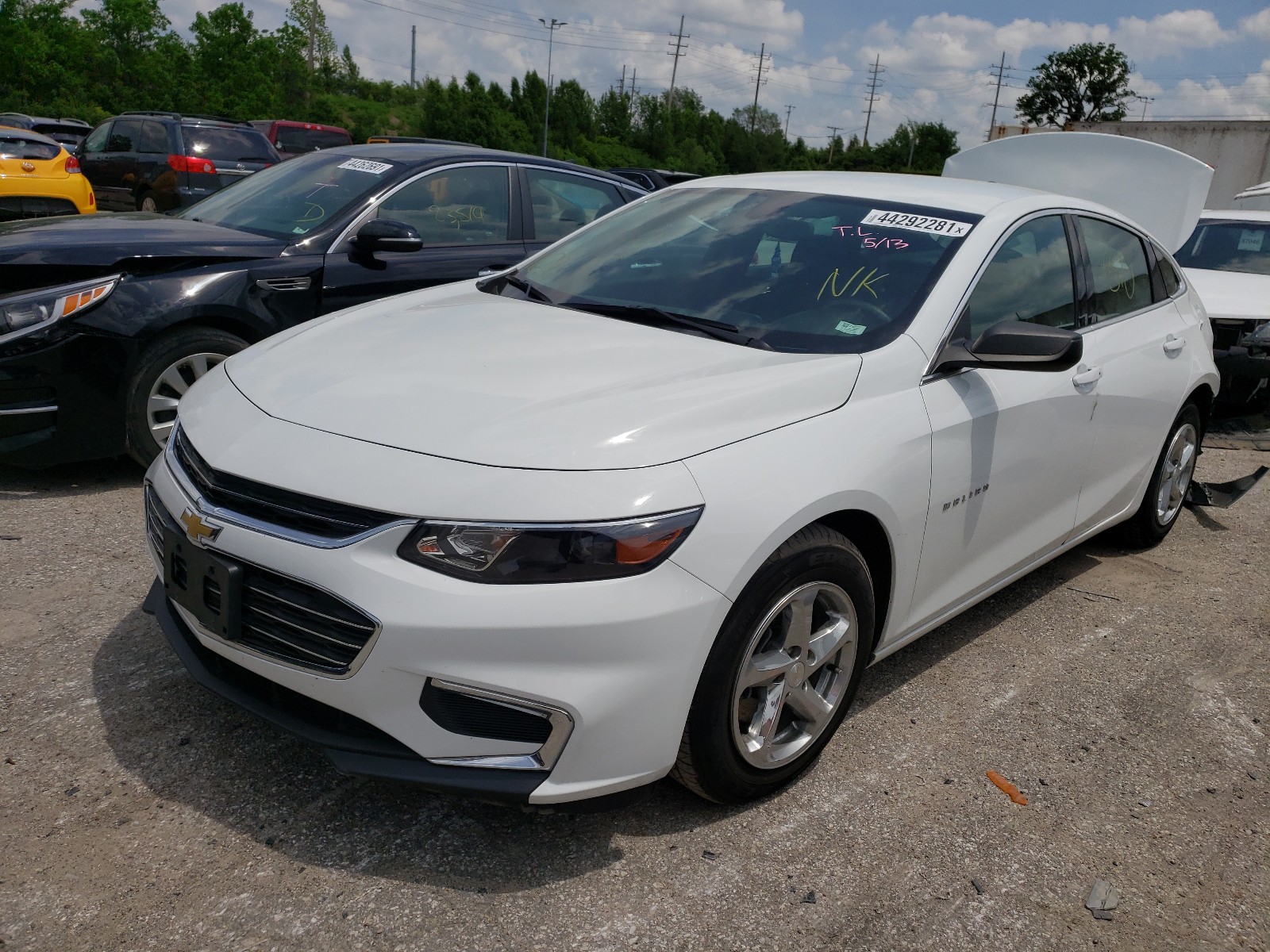 Photo 2 from auction – 2017 CHEVROLET MALIBU LS with VIN 1G1ZB5ST2HF122737