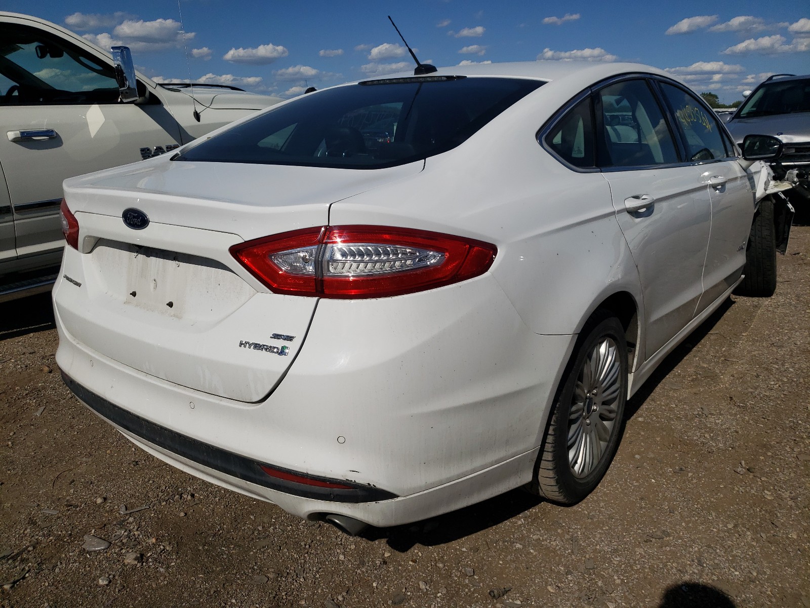 Photo 4 from auction – 2013 FORD FUSION SE with VIN 3FA6P0LU2DR295747