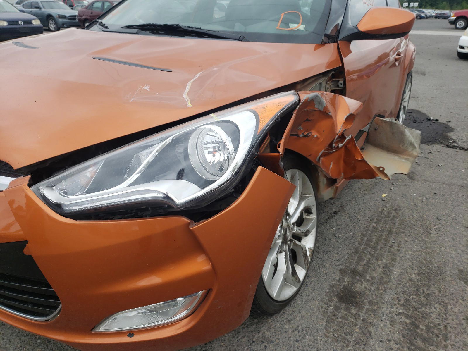 Photo 9 from auction – 2012 HYUNDAI VELOSTER with VIN KMHTC6AD4CU030653