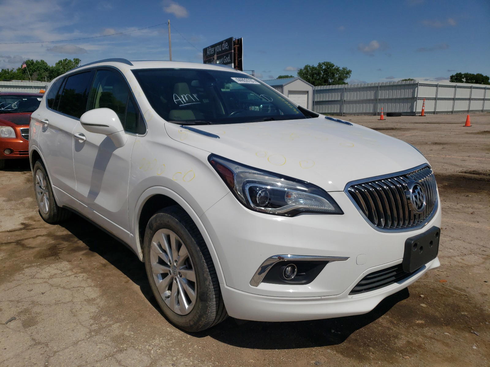 BUICK ENVISION E 2018 with VIN LRBFX2SA6JD005204 - Photo from auction