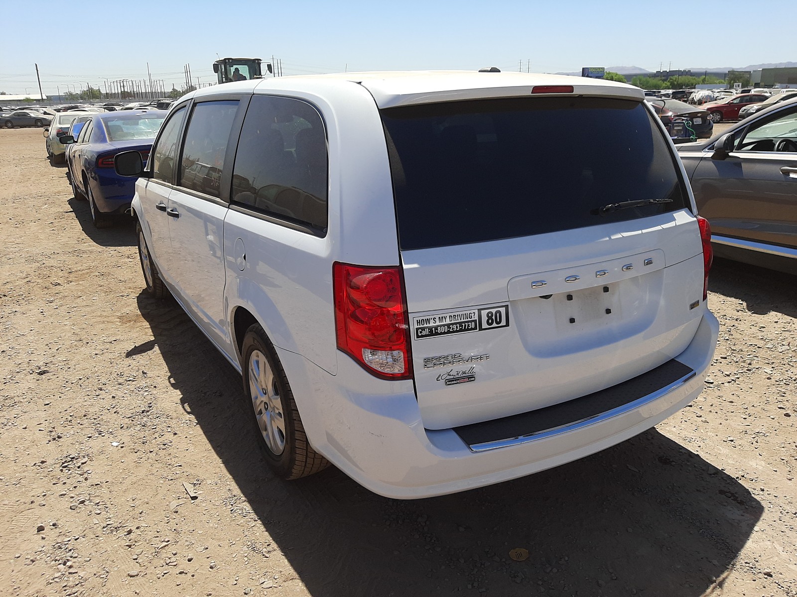 Photo 3 from auction – 2019 DODGE GRAND CARA with VIN 2C4RDGBG4KR727729