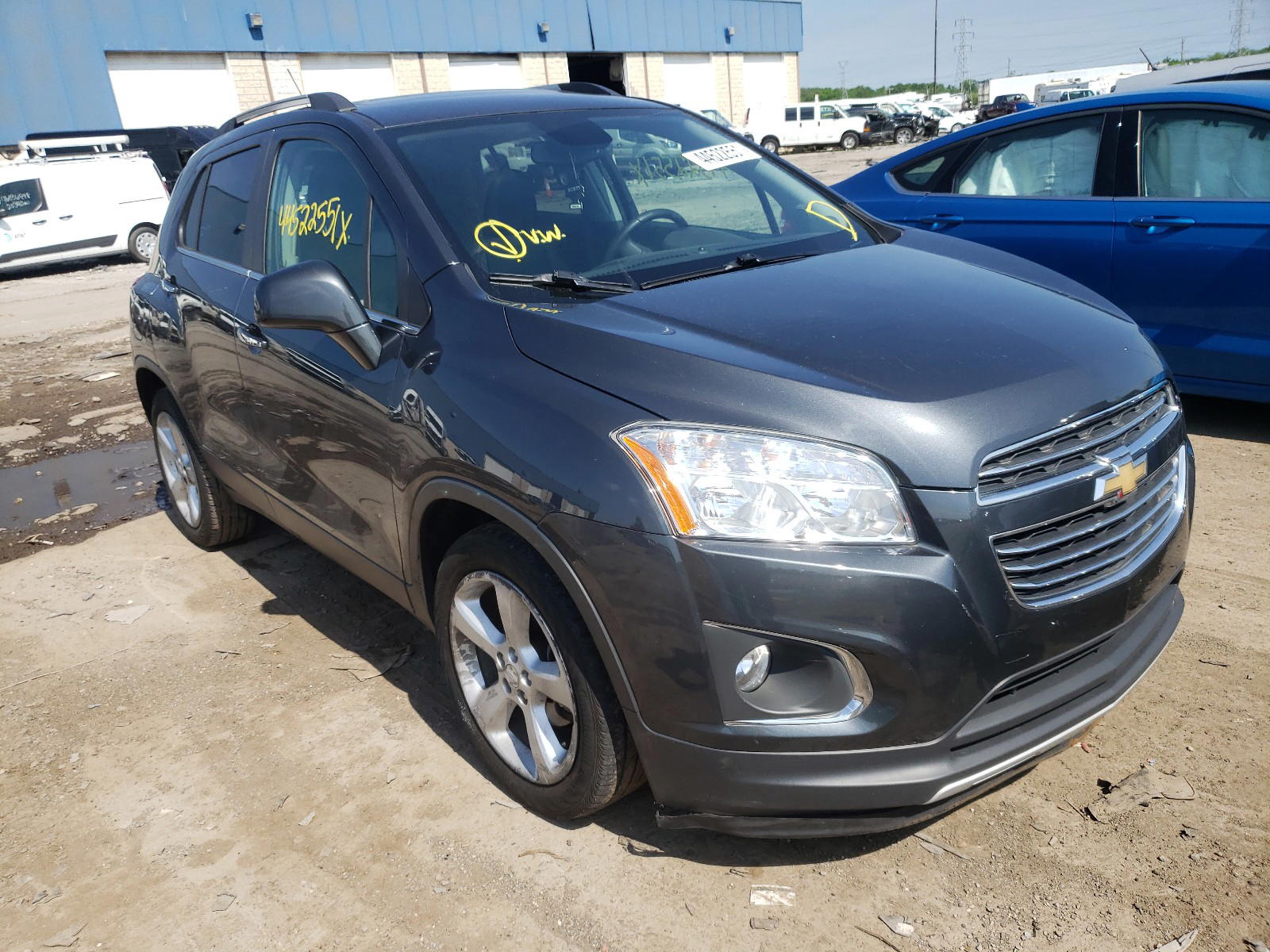CHEVROLET TRAX LTZ 2016 with VIN 3GNCJMSB6GL216424 - Photo from auction