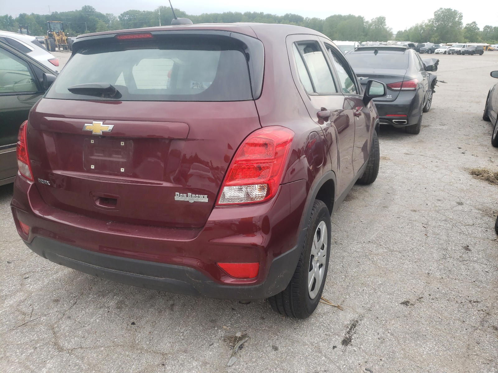 Photo 4 from auction – 2017 CHEVROLET TRAX LS with VIN 3GNCJKSB6HL199095