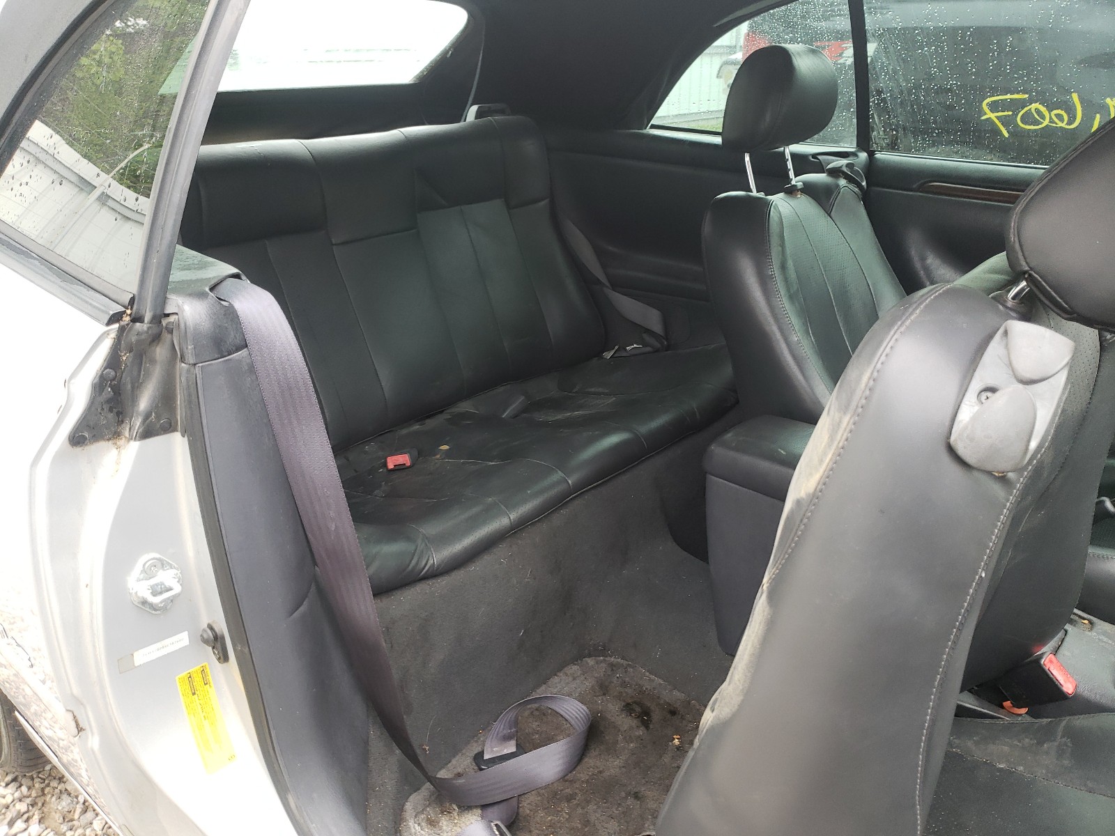 Photo 6 from auction – 2000 TOYOTA CAMRY SOLA with VIN 2T1FF28P8YC387680