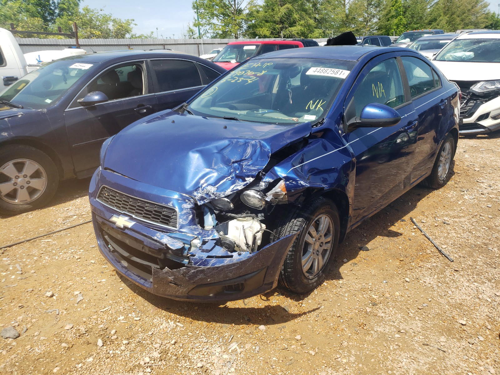 Photo 2 from auction – 2012 CHEVROLET SONIC LS with VIN 1G1JA5SH7C4230626