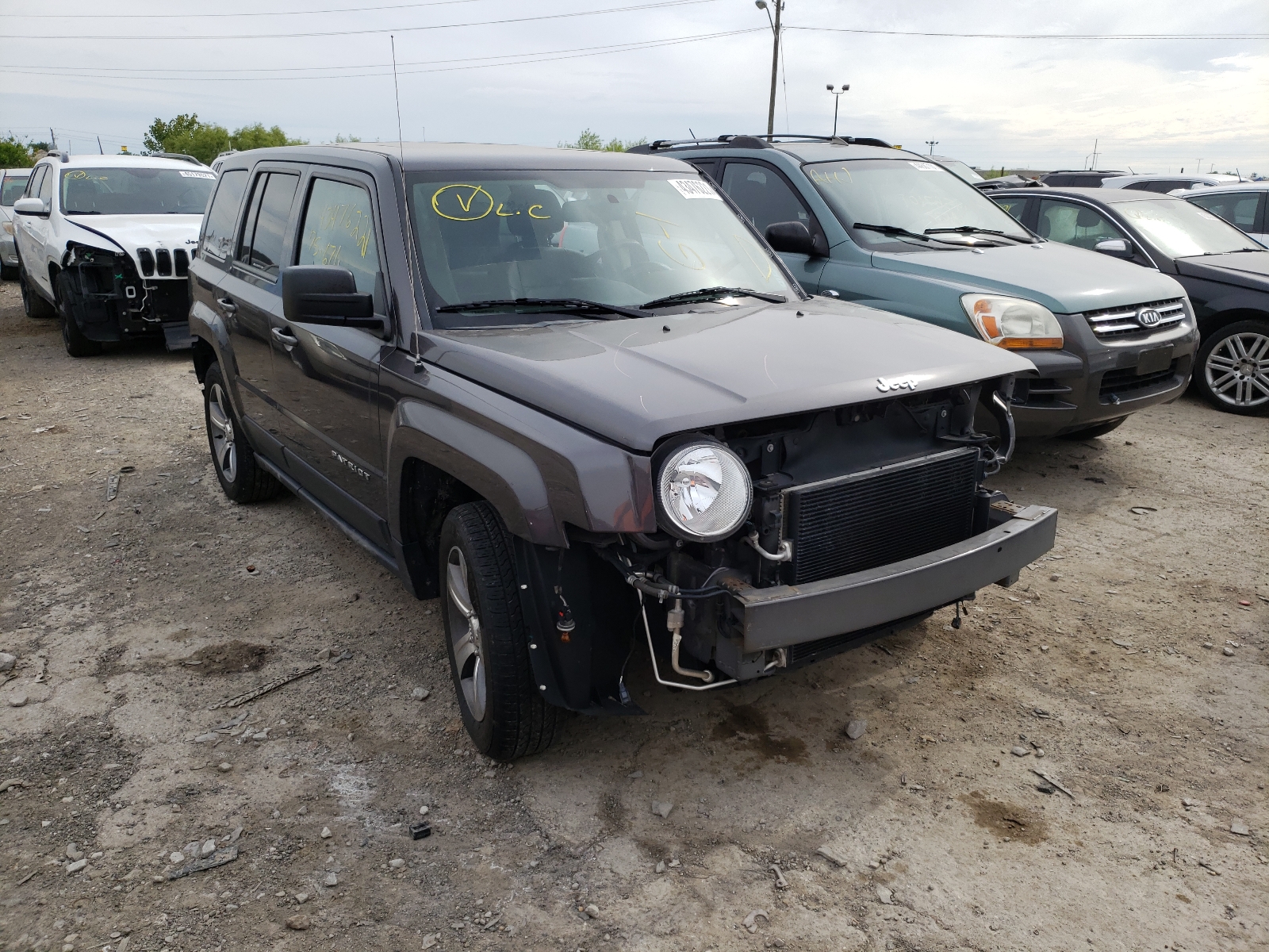 JEEP PATRIOT LA 2016 with VIN 1C4NJPFA5GD710235 - Photo from auction