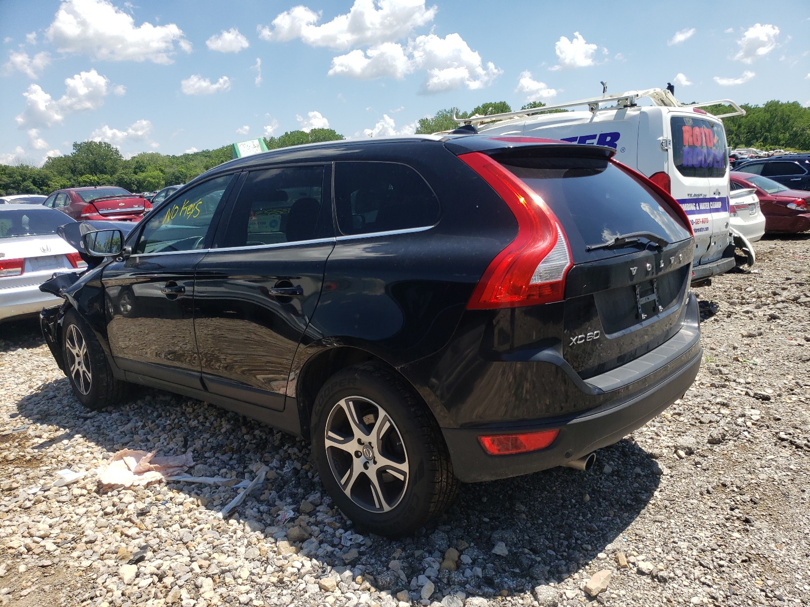 Photo 3 from auction – 2012 VOLVO XC60 T6 with VIN YV4902DZ2C2303783