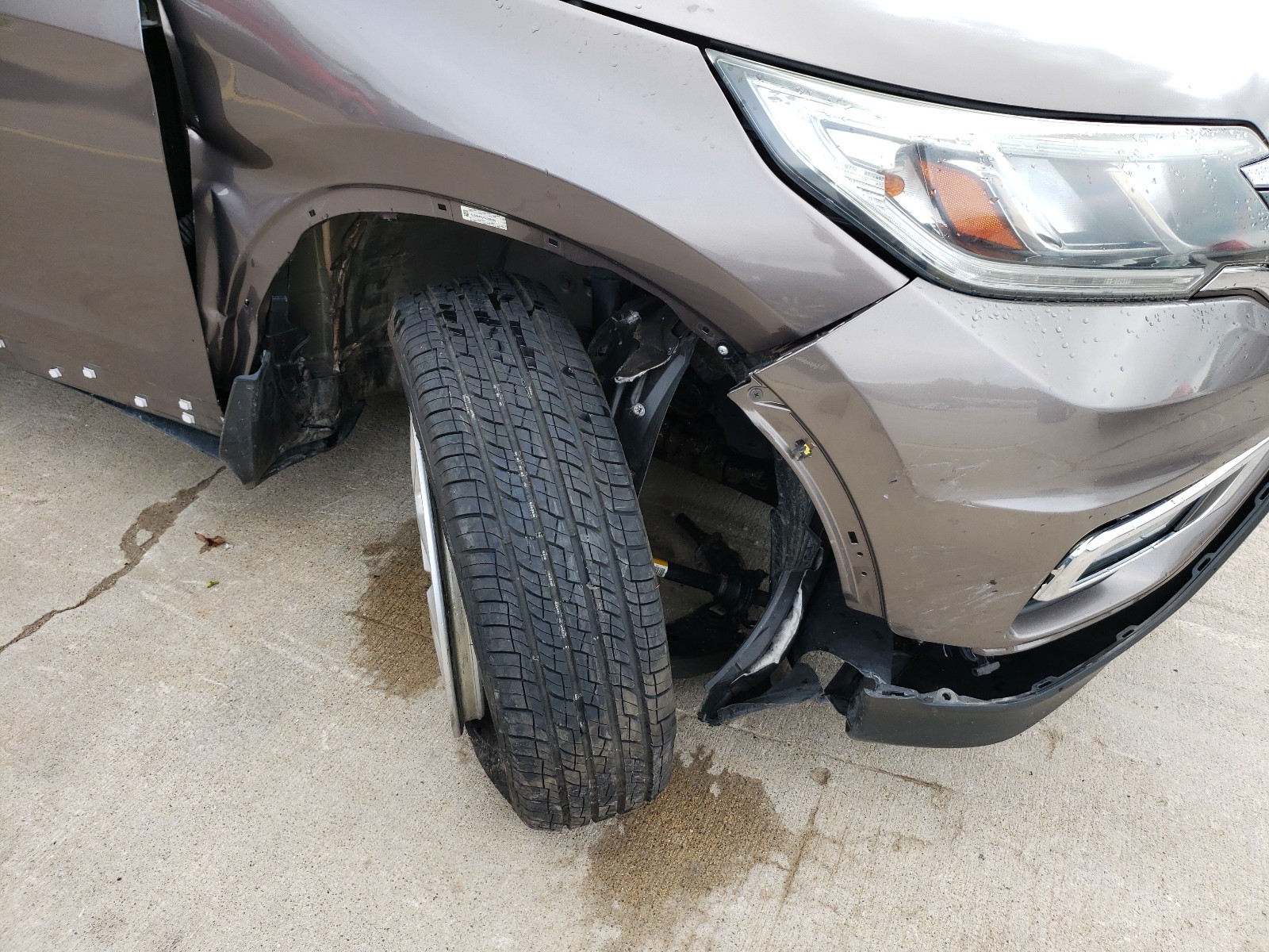 Photo 9 from auction – 2015 HONDA CR-V EX with VIN 5J6RM4H51FL056680