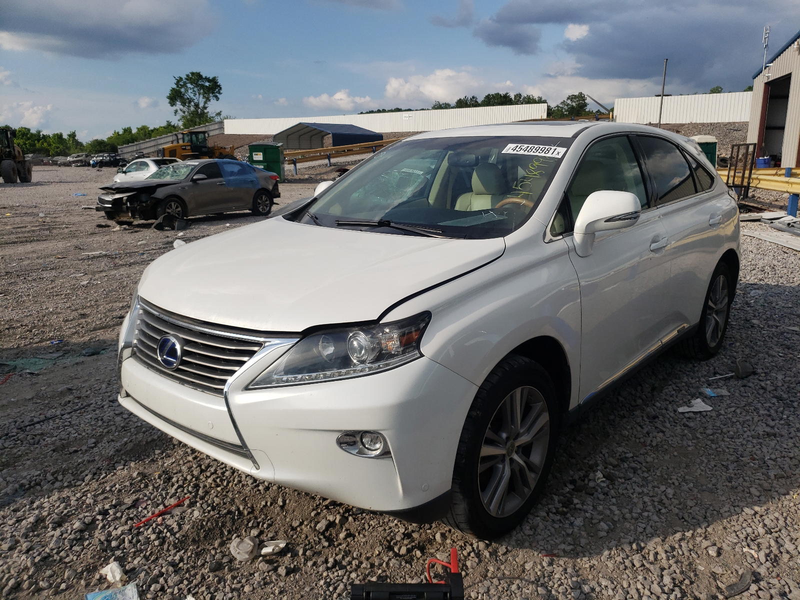 Photo 2 from auction – 2015 LEXUS RX 450H with VIN 2T2ZB1BA9FC004586