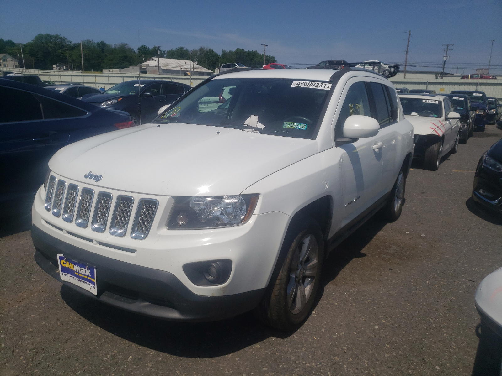 Photo 2 from auction – 2016 JEEP COMPASS LA with VIN 1C4NJDEB0GD685317