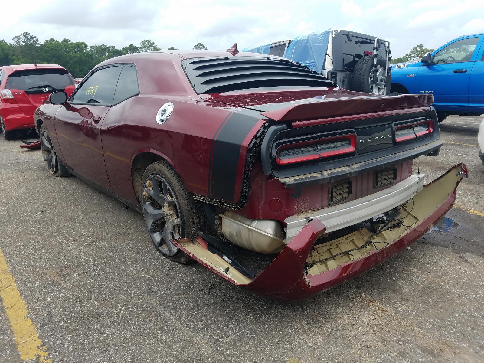 Photo 3 from auction – 2018 DODGE CHALLENGER with VIN 2C3CDZAG0JH171642