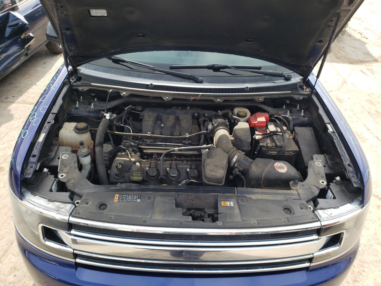 Photo 7 from auction – 2014 FORD FLEX SEL with VIN 2FMGK5C87EBD07612