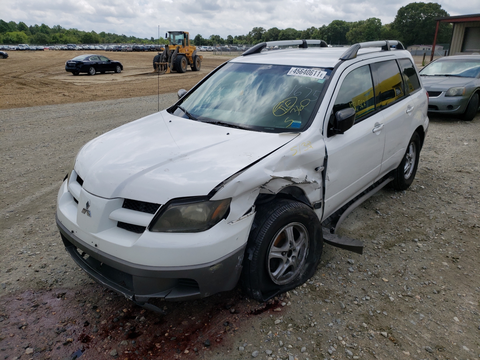 Photo 2 from auction – 2003 MITSUBISHI OUTLANDER with VIN JA4LZ31G23U053774
