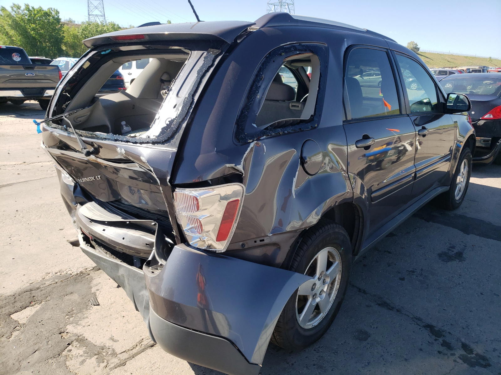 Photo 4 from auction – 2007 CHEVROLET EQUINOX LT with VIN 2CNDL73F476103548