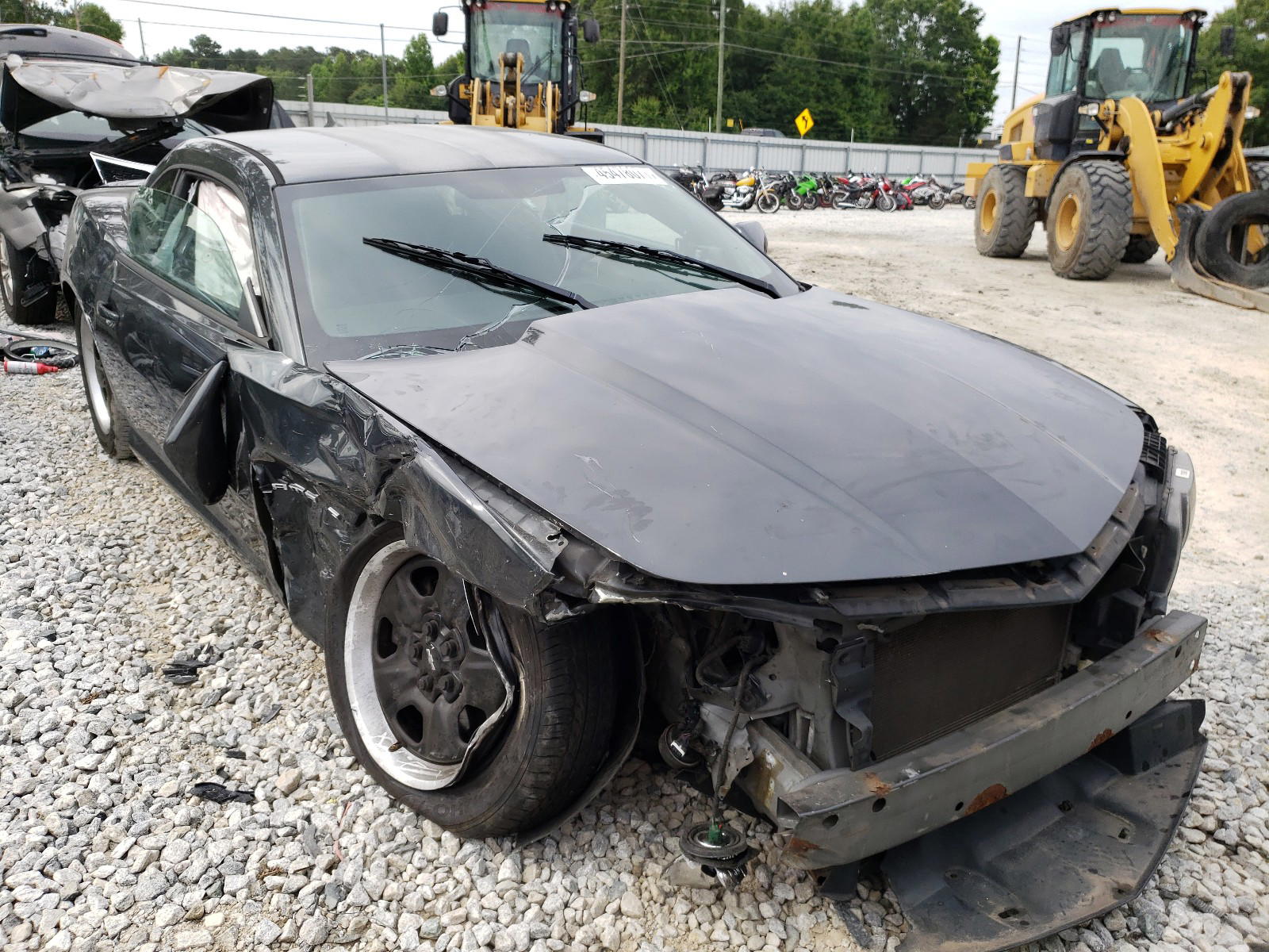 CHEVROLET CAMARO LS 2013 with VIN 2G1FA1E33D9104969 - Photo from auction