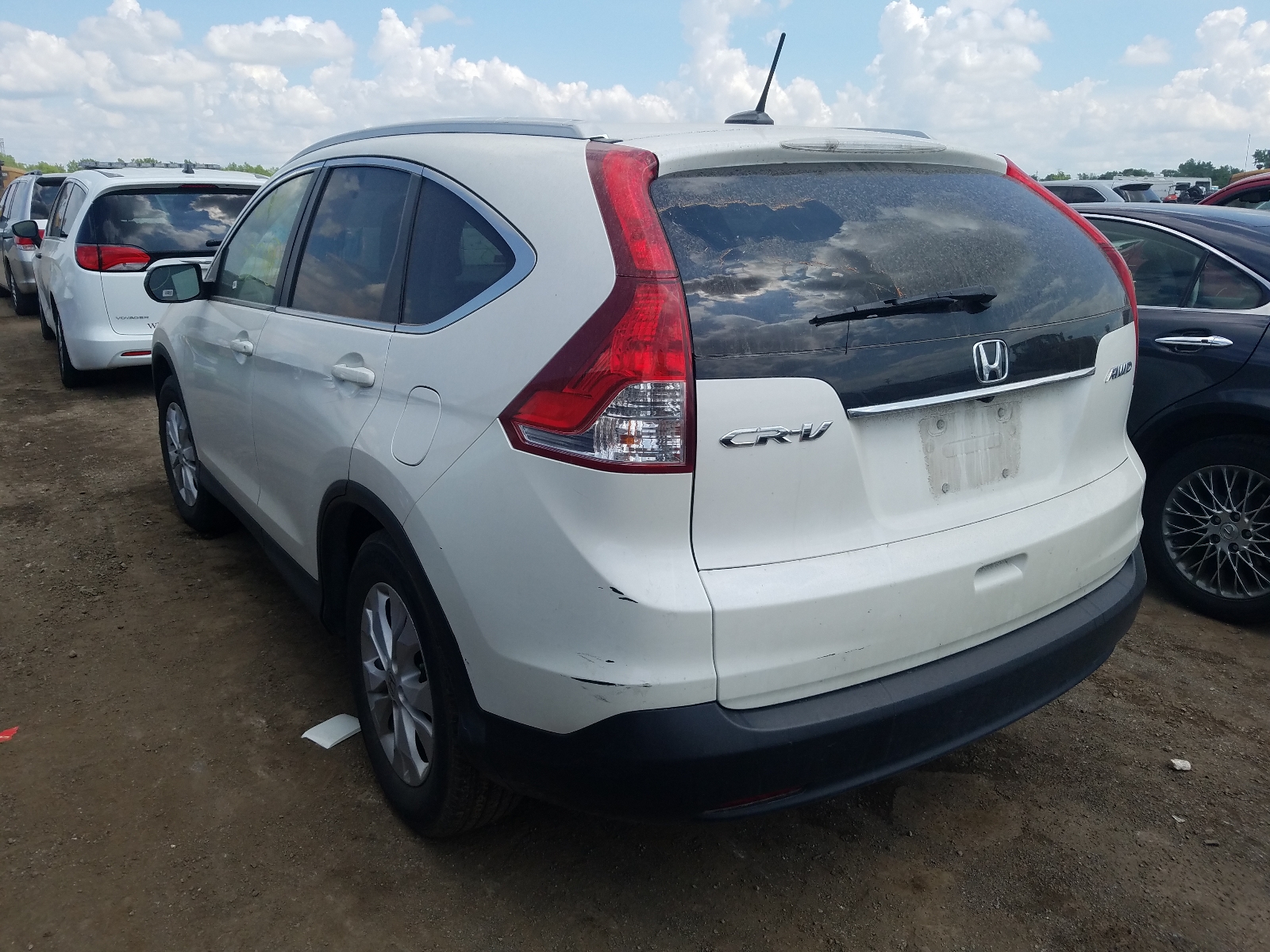 Photo 3 from auction – 2013 HONDA CR-V EXL with VIN 5J6RM4H75DL039718