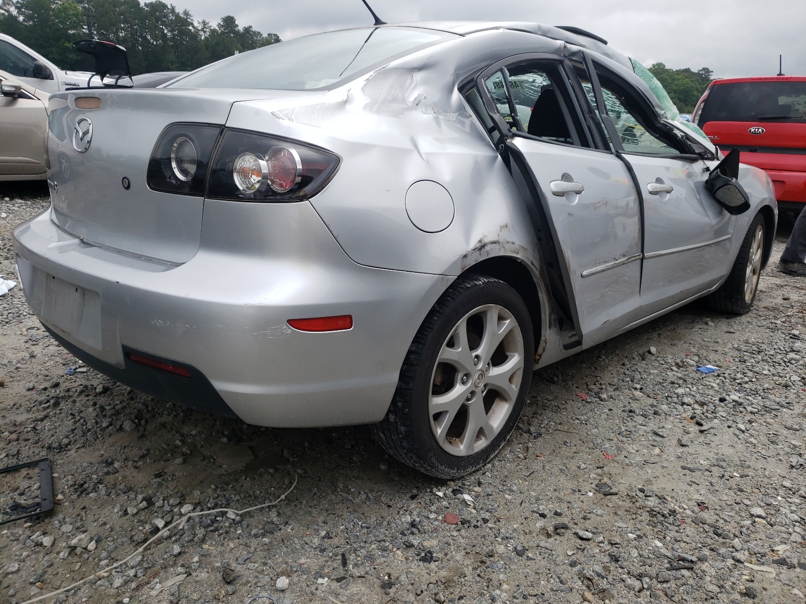 Photo 4 from auction – 2009 MAZDA 3 I with VIN JM1BK32G391217712