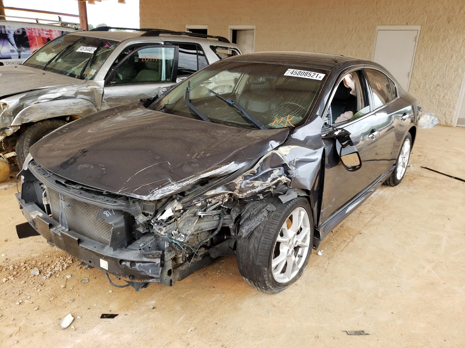 Photo 2 from auction – 2013 NISSAN MAXIMA S with VIN 1N4AA5AP8DC832819
