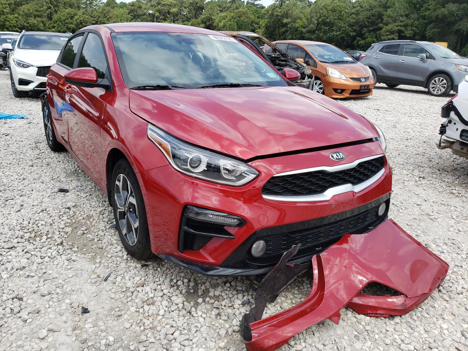 KIA FORTE FE 2020 with VIN 3KPF24AD1LE248024 - Photo from auction