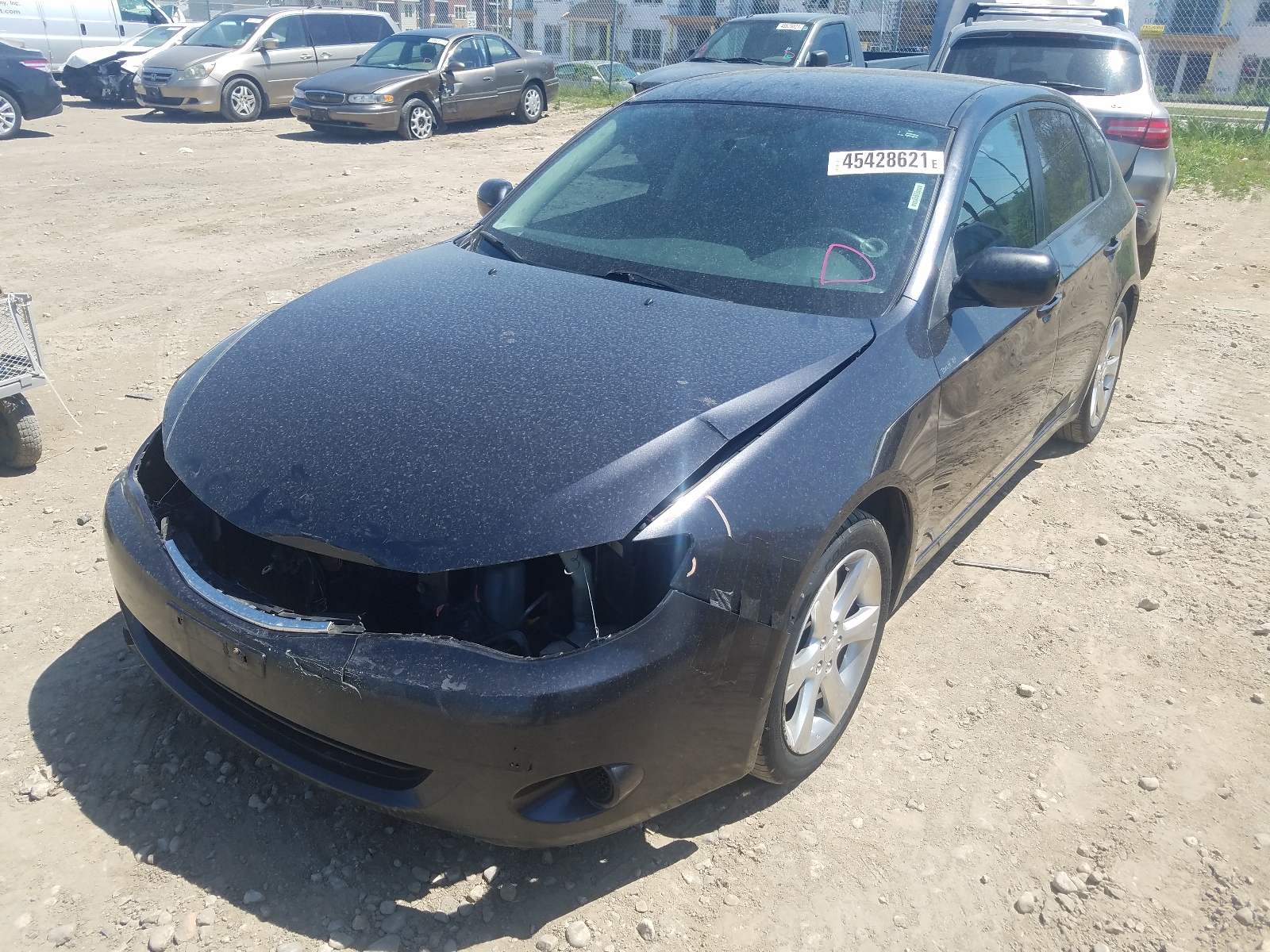 Photo 2 from auction – 2009 SUBARU IMPREZA 2. with VIN JF1GH61629G821107