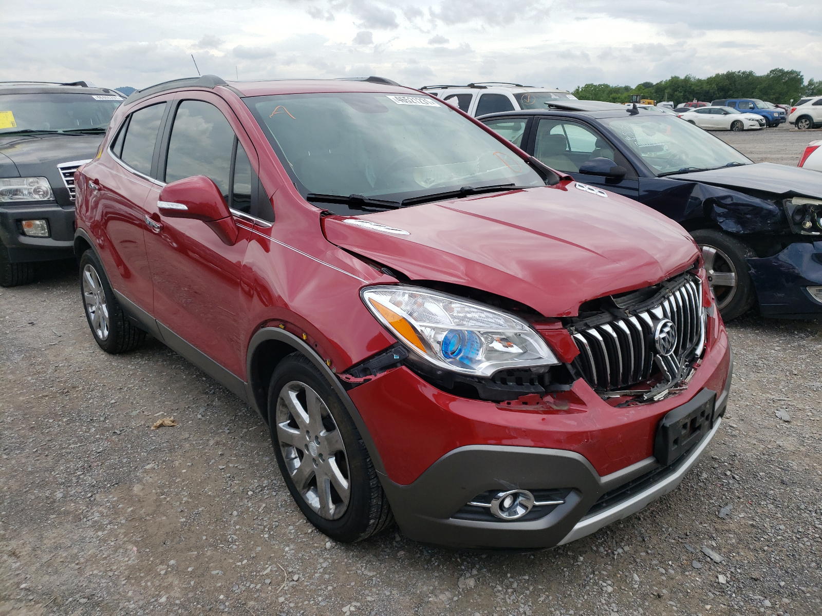 BUICK ENCORE 2014 with VIN KL4CJCSBXEB550791 - Photo from auction