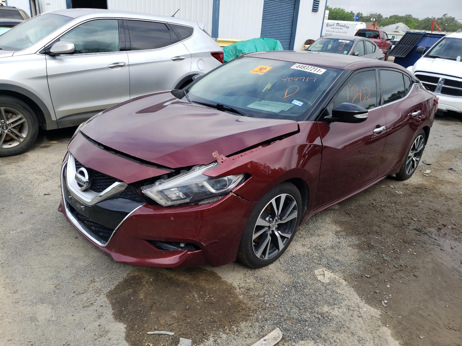Photo 2 from auction – 2017 NISSAN MAXIMA 3.5 with VIN 1N4AA6AP3HC404717