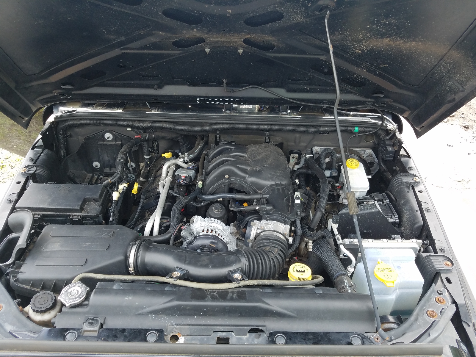 Photo 7 from auction – 2012 JEEP WRANGLER S with VIN 1C4AJWAG4CL255950