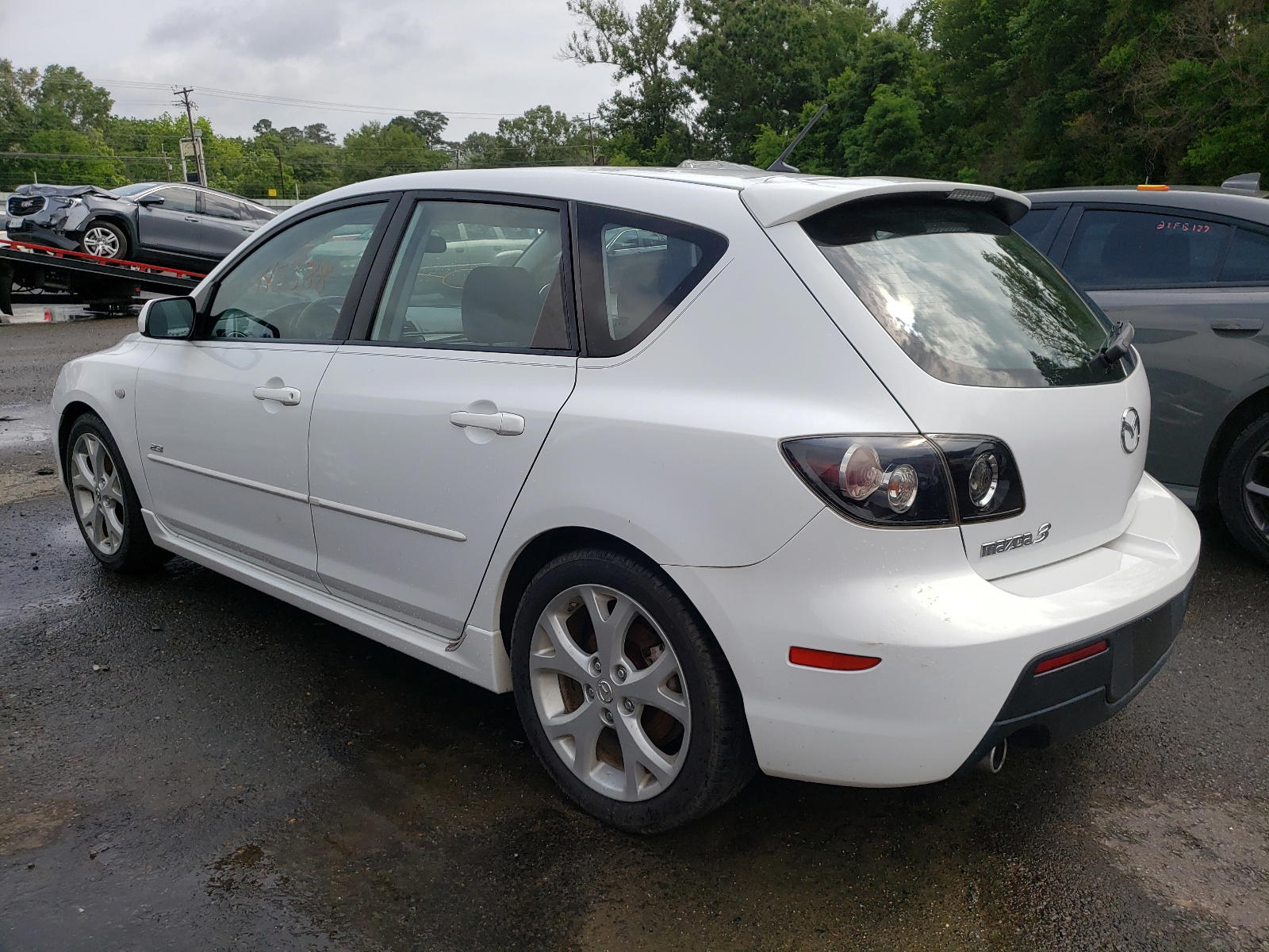 Photo 3 from auction – 2008 MAZDA 3 HATCHBAC with VIN JM1BK343781162173